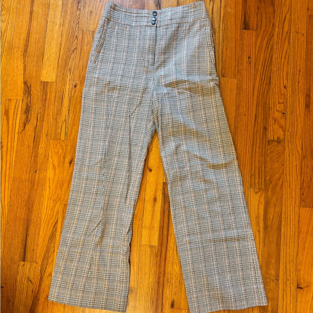 Sezane Martin Fit Trouser wide leg size 40